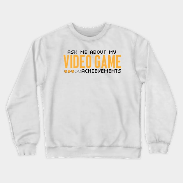 Achievements Crewneck Sweatshirt by nektarinchen